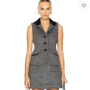 Cara Cara Vora Vest in Check Plaid *NEW*